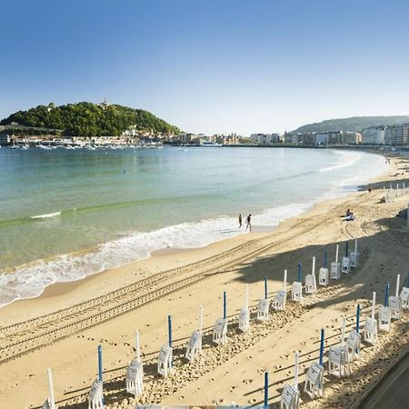 Miramar Luxurious Flat, 3 Double Rooms, Free Parking, Terrace, Completely New San Sebastián Esterno foto